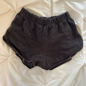 Brandy Melville John Galt Black Shorts